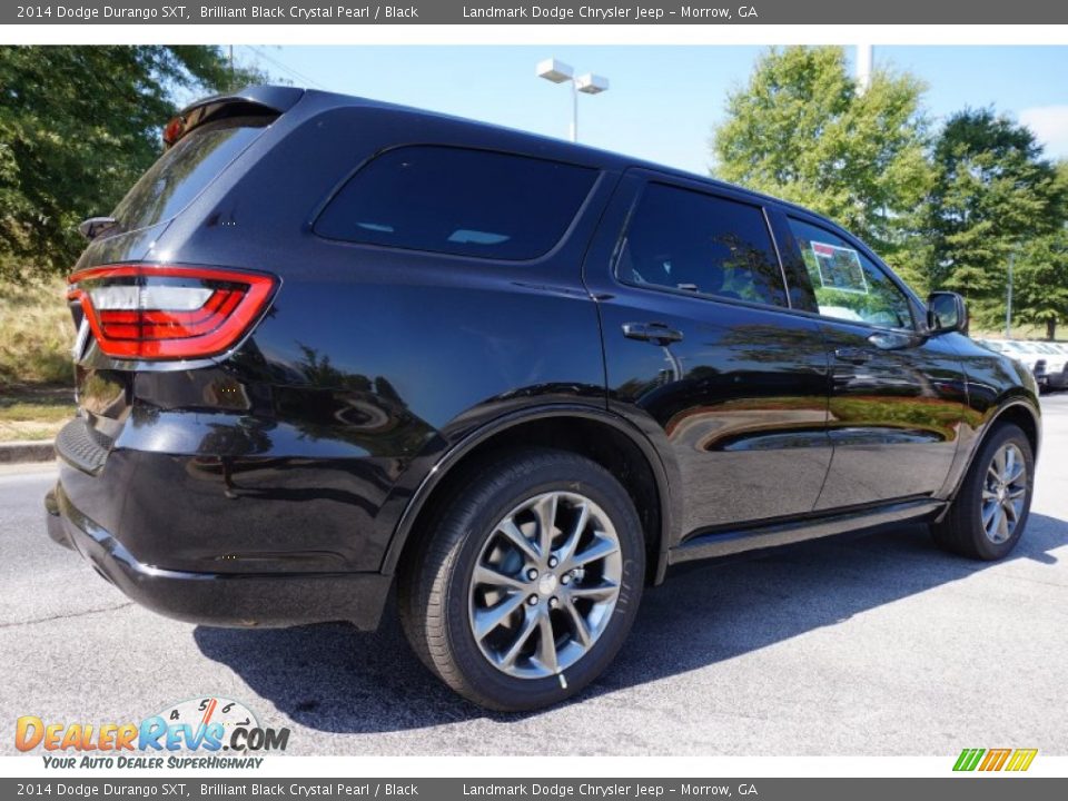 2014 Dodge Durango SXT Brilliant Black Crystal Pearl / Black Photo #3