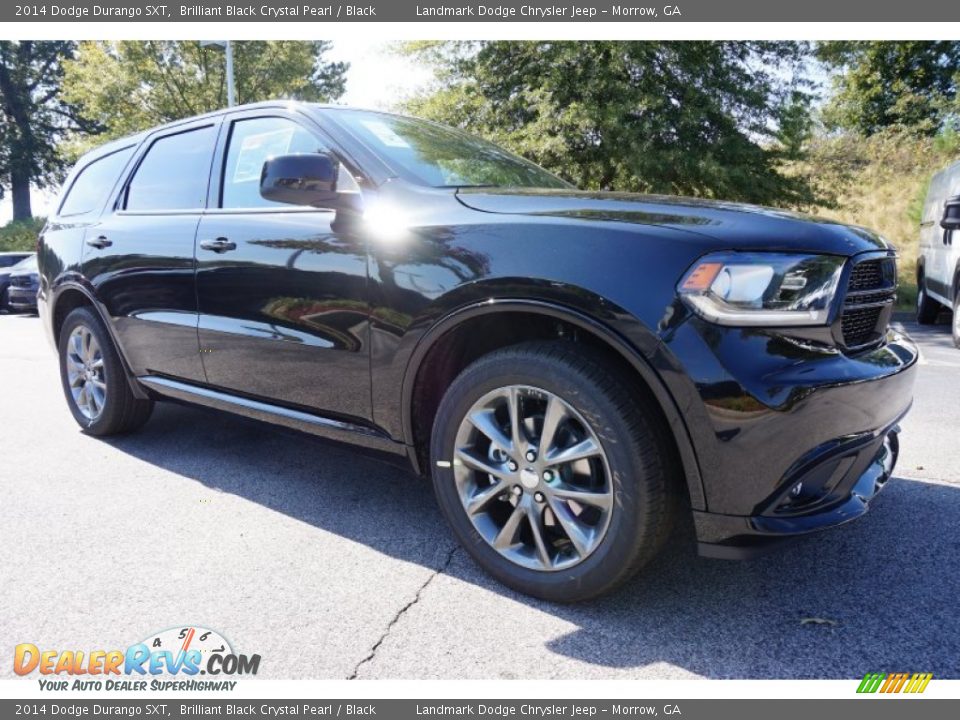 2014 Dodge Durango SXT Brilliant Black Crystal Pearl / Black Photo #4