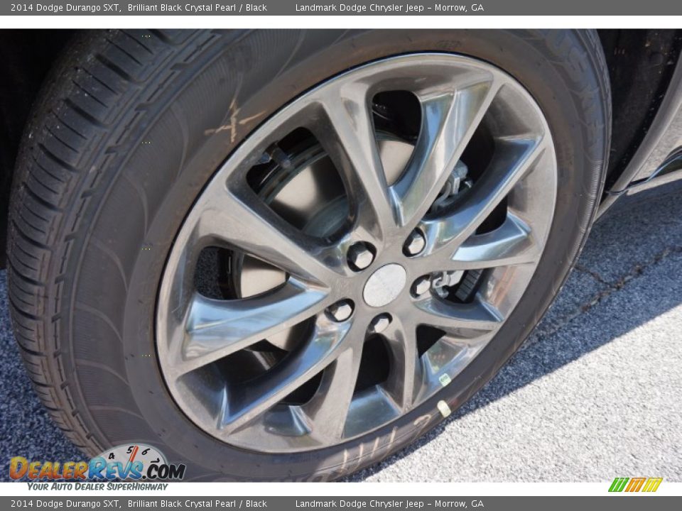 2014 Dodge Durango SXT Brilliant Black Crystal Pearl / Black Photo #5