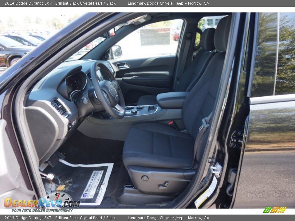 2014 Dodge Durango SXT Brilliant Black Crystal Pearl / Black Photo #6