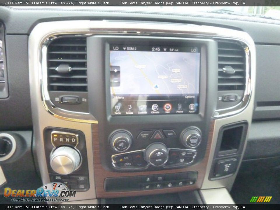 2014 Ram 1500 Laramie Crew Cab 4x4 Bright White / Black Photo #14
