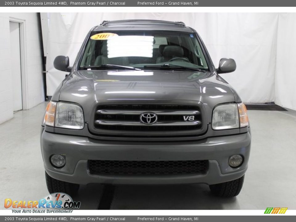 2003 Toyota Sequoia Limited 4WD Phantom Gray Pearl / Charcoal Photo #2