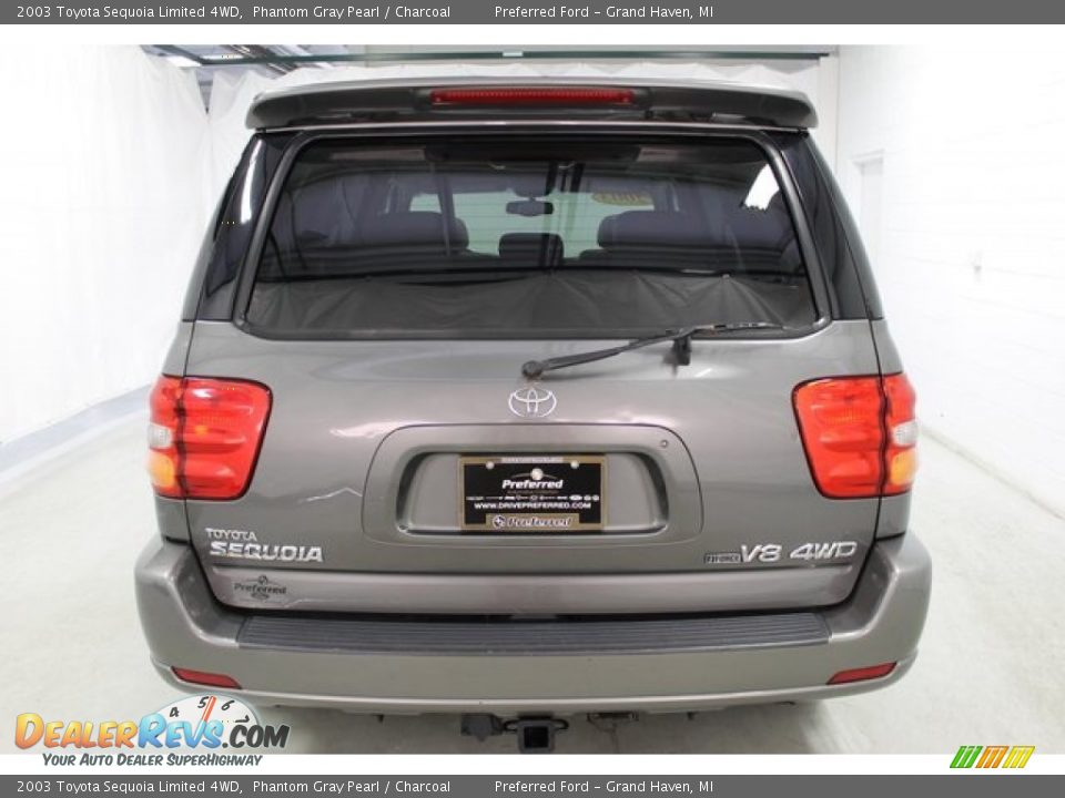 2003 Toyota Sequoia Limited 4WD Phantom Gray Pearl / Charcoal Photo #7