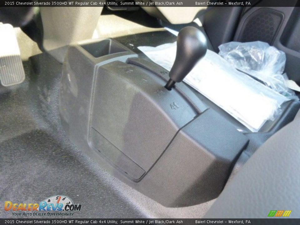 2015 Chevrolet Silverado 3500HD WT Regular Cab 4x4 Utility Summit White / Jet Black/Dark Ash Photo #16