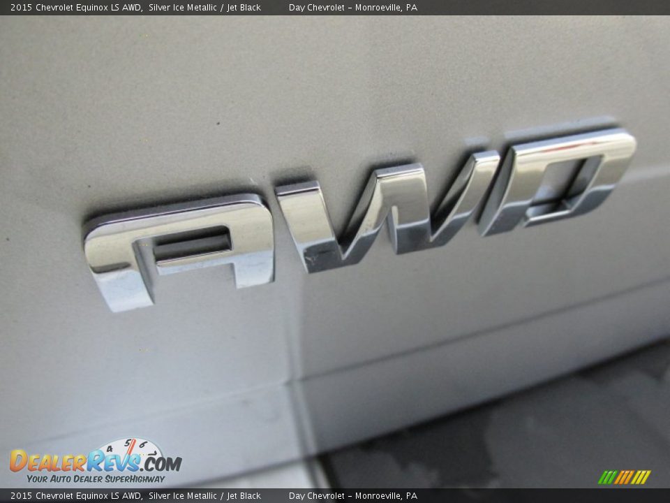 2015 Chevrolet Equinox LS AWD Silver Ice Metallic / Jet Black Photo #6