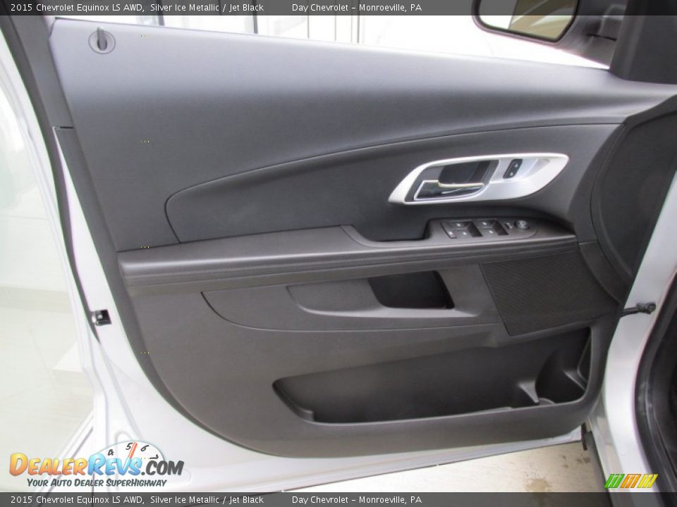 2015 Chevrolet Equinox LS AWD Silver Ice Metallic / Jet Black Photo #11