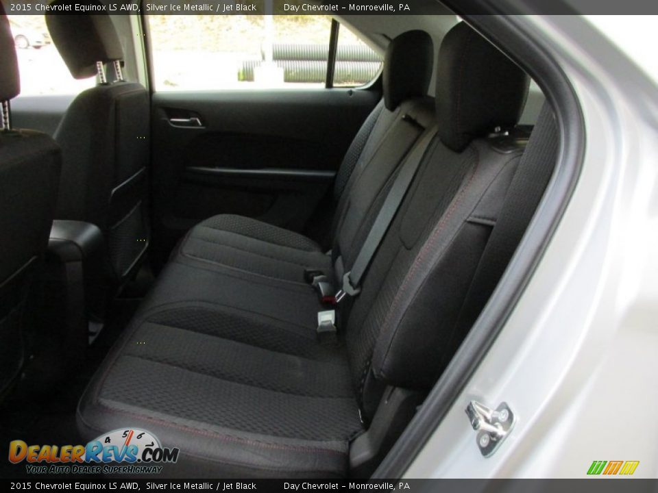 2015 Chevrolet Equinox LS AWD Silver Ice Metallic / Jet Black Photo #13
