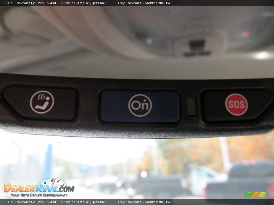 2015 Chevrolet Equinox LS AWD Silver Ice Metallic / Jet Black Photo #18