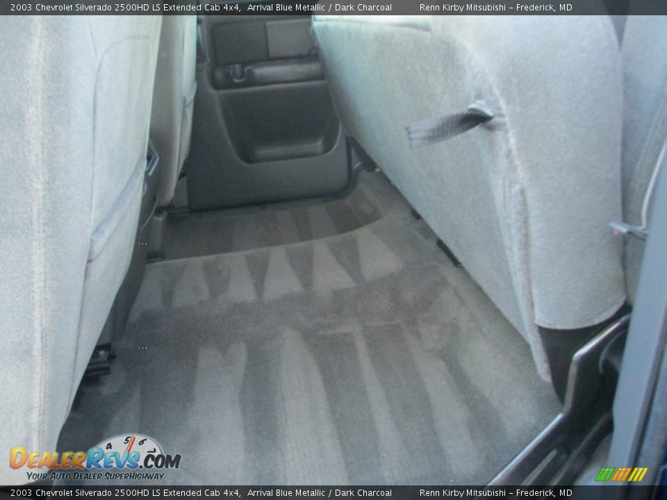 2003 Chevrolet Silverado 2500HD LS Extended Cab 4x4 Arrival Blue Metallic / Dark Charcoal Photo #27