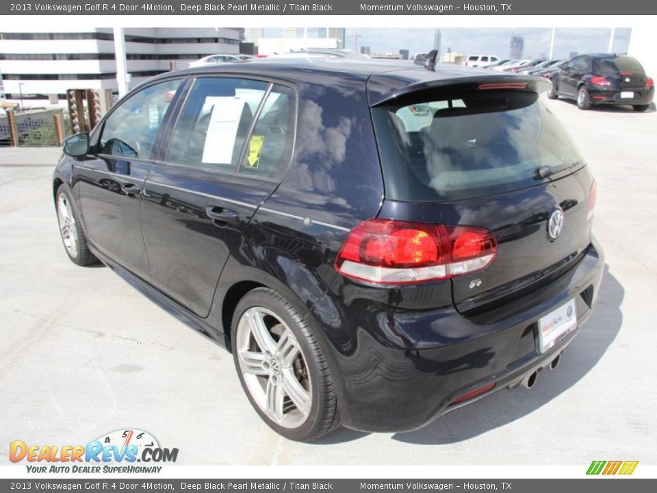 2013 Volkswagen Golf R 4 Door 4Motion Deep Black Pearl Metallic / Titan Black Photo #7