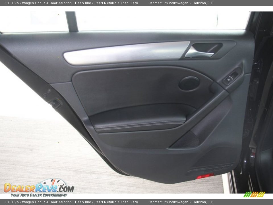 2013 Volkswagen Golf R 4 Door 4Motion Deep Black Pearl Metallic / Titan Black Photo #14