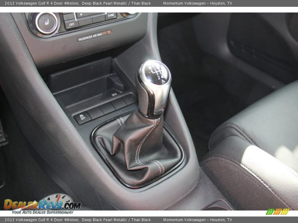 2013 Volkswagen Golf R 4 Door 4Motion Deep Black Pearl Metallic / Titan Black Photo #19