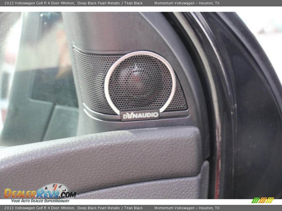 2013 Volkswagen Golf R 4 Door 4Motion Deep Black Pearl Metallic / Titan Black Photo #26