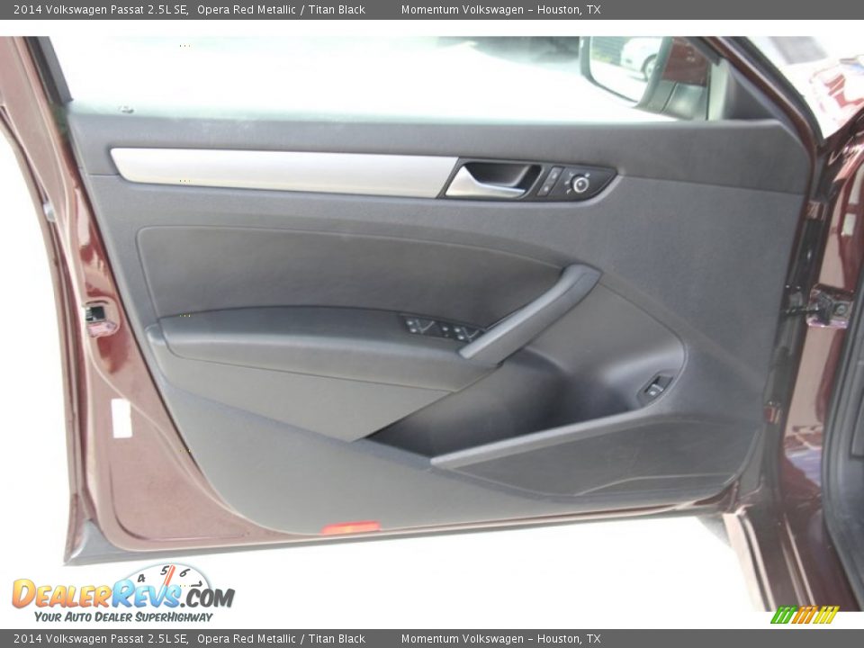 2014 Volkswagen Passat 2.5L SE Opera Red Metallic / Titan Black Photo #11