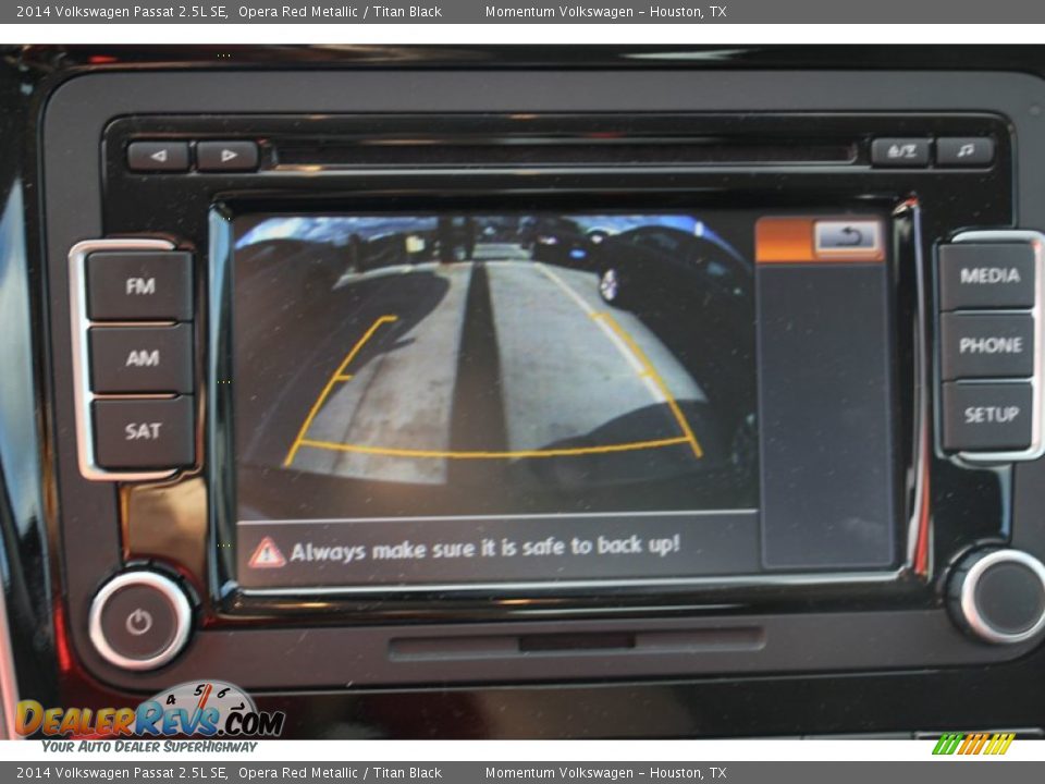 2014 Volkswagen Passat 2.5L SE Opera Red Metallic / Titan Black Photo #23