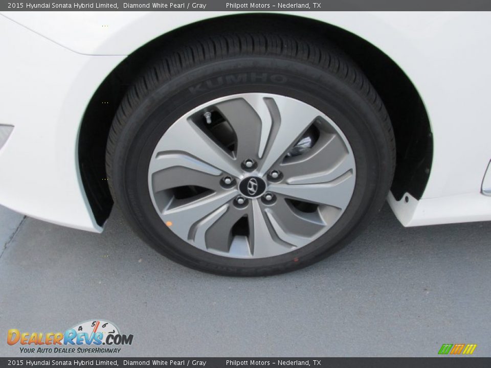 2015 Hyundai Sonata Hybrid Limited Wheel Photo #11