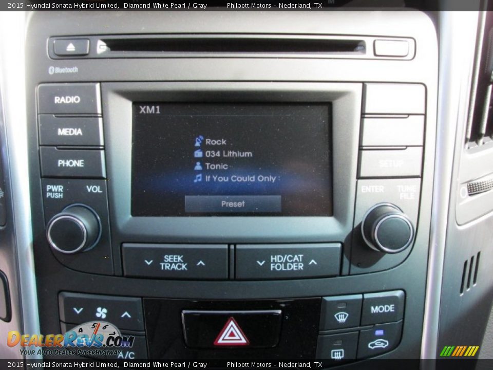 Controls of 2015 Hyundai Sonata Hybrid Limited Photo #29