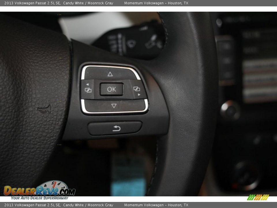 2013 Volkswagen Passat 2.5L SE Candy White / Moonrock Gray Photo #20