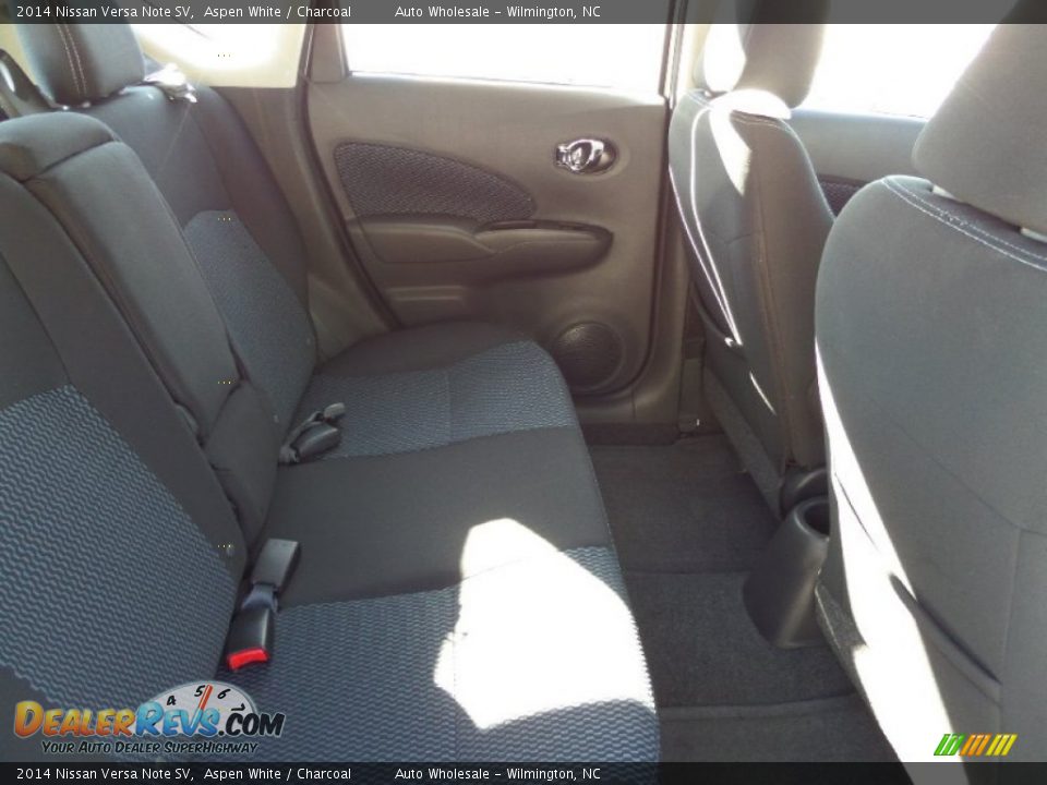 2014 Nissan Versa Note SV Aspen White / Charcoal Photo #13