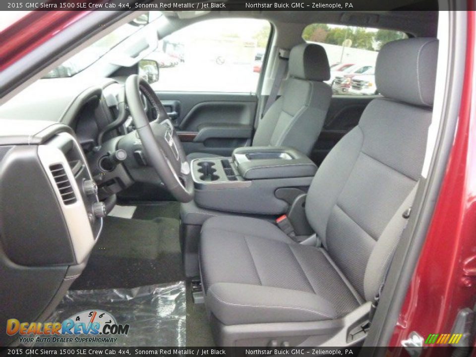 2015 GMC Sierra 1500 SLE Crew Cab 4x4 Sonoma Red Metallic / Jet Black Photo #10