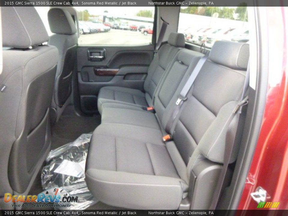 2015 GMC Sierra 1500 SLE Crew Cab 4x4 Sonoma Red Metallic / Jet Black Photo #11