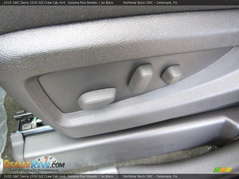 2015 GMC Sierra 1500 SLE Crew Cab 4x4 Sonoma Red Metallic / Jet Black Photo #14