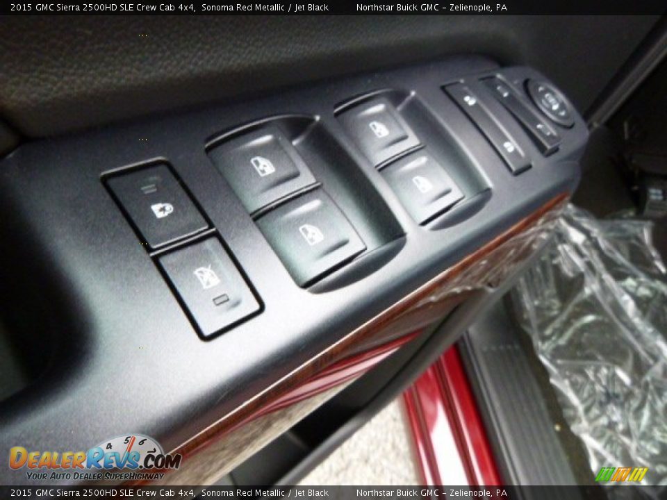 2015 GMC Sierra 2500HD SLE Crew Cab 4x4 Sonoma Red Metallic / Jet Black Photo #13