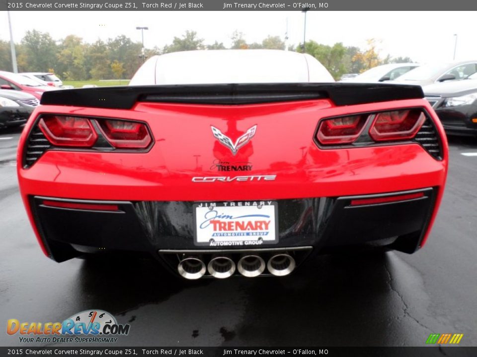 2015 Chevrolet Corvette Stingray Coupe Z51 Torch Red / Jet Black Photo #4