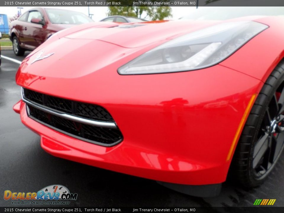 2015 Chevrolet Corvette Stingray Coupe Z51 Torch Red / Jet Black Photo #8