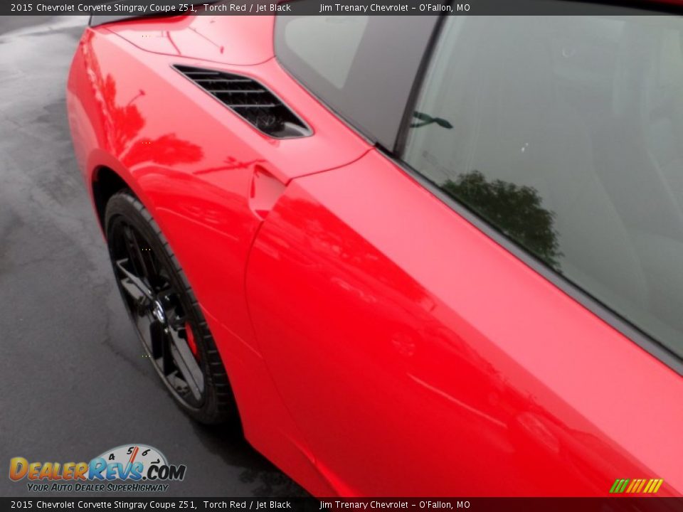 2015 Chevrolet Corvette Stingray Coupe Z51 Torch Red / Jet Black Photo #11