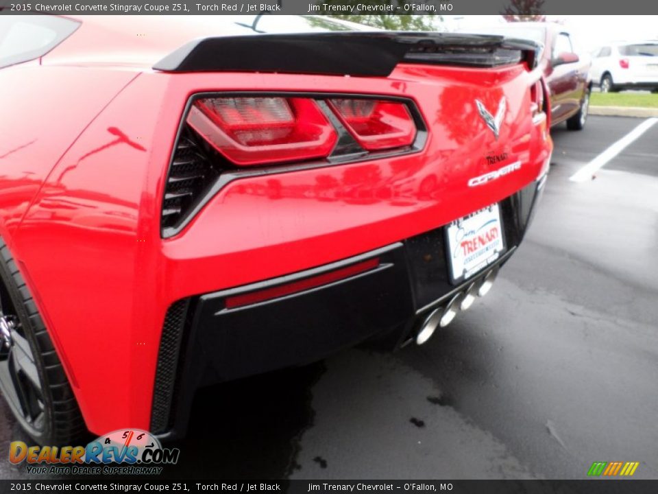 2015 Chevrolet Corvette Stingray Coupe Z51 Torch Red / Jet Black Photo #13