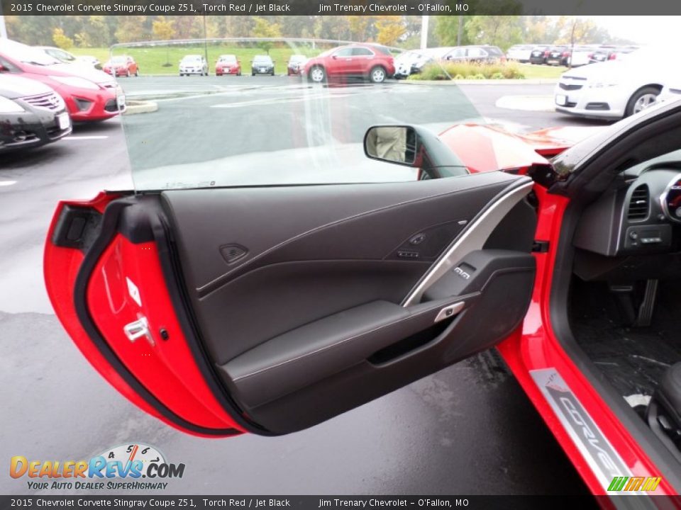 Door Panel of 2015 Chevrolet Corvette Stingray Coupe Z51 Photo #20