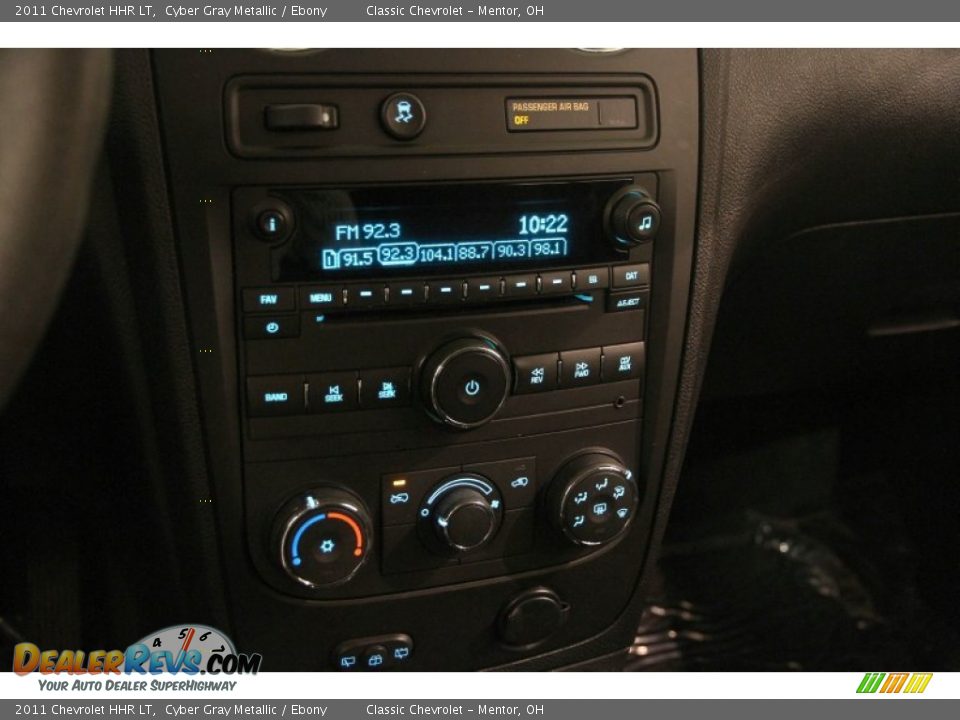 2011 Chevrolet HHR LT Cyber Gray Metallic / Ebony Photo #7