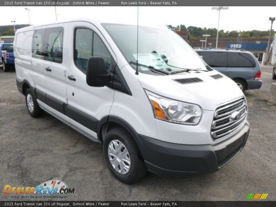 Front 3/4 View of 2015 Ford Transit Van 150 LR Regular Photo #2