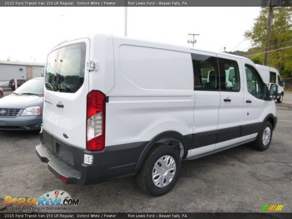 2015 Ford Transit Van 150 LR Regular Oxford White / Pewter Photo #8
