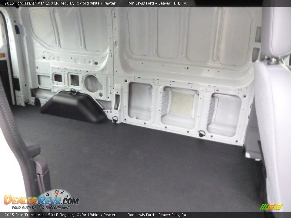 2015 Ford Transit Van 150 LR Regular Oxford White / Pewter Photo #11