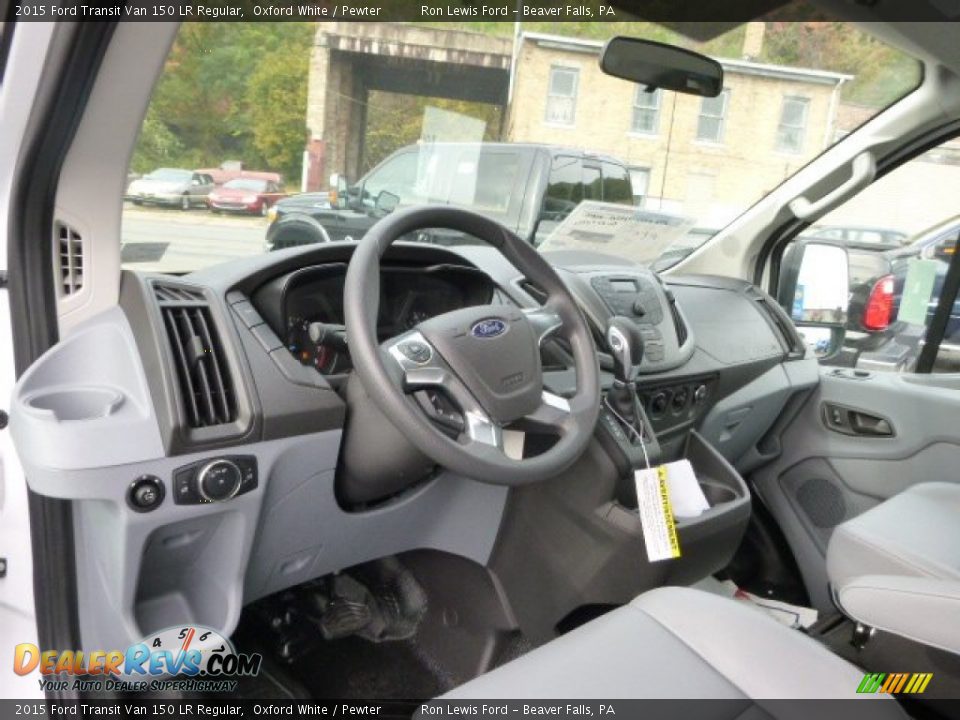 Dashboard of 2015 Ford Transit Van 150 LR Regular Photo #14