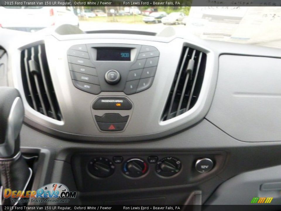 2015 Ford Transit Van 150 LR Regular Oxford White / Pewter Photo #17
