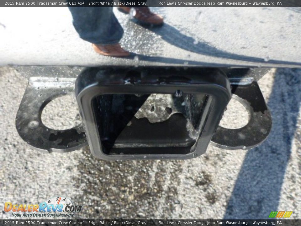 2015 Ram 2500 Tradesman Crew Cab 4x4 Bright White / Black/Diesel Gray Photo #5