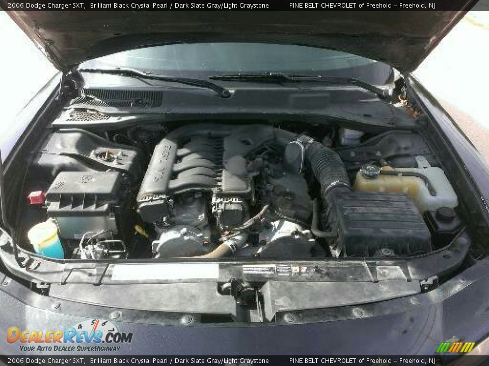2006 Dodge Charger SXT Brilliant Black Crystal Pearl / Dark Slate Gray/Light Graystone Photo #17