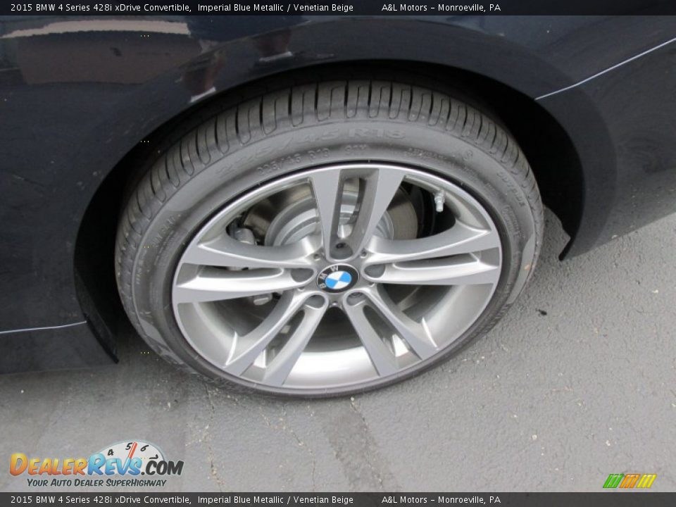 2015 BMW 4 Series 428i xDrive Convertible Wheel Photo #3