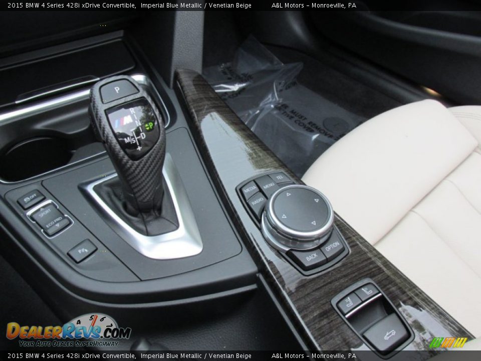 2015 BMW 4 Series 428i xDrive Convertible Shifter Photo #14