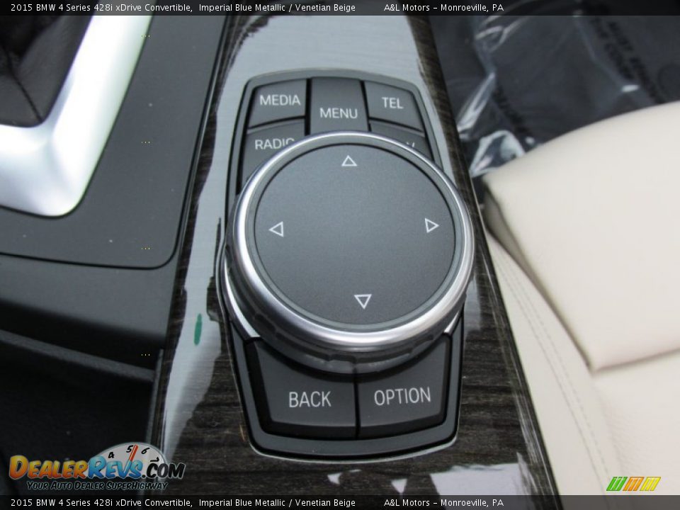 Controls of 2015 BMW 4 Series 428i xDrive Convertible Photo #15
