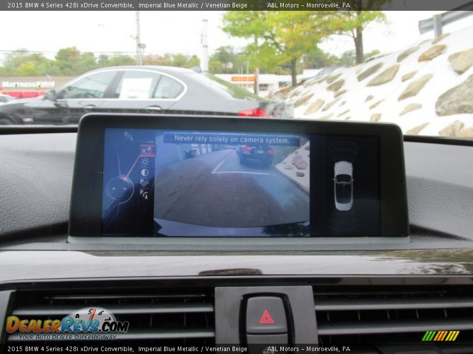 2015 BMW 4 Series 428i xDrive Convertible Imperial Blue Metallic / Venetian Beige Photo #18