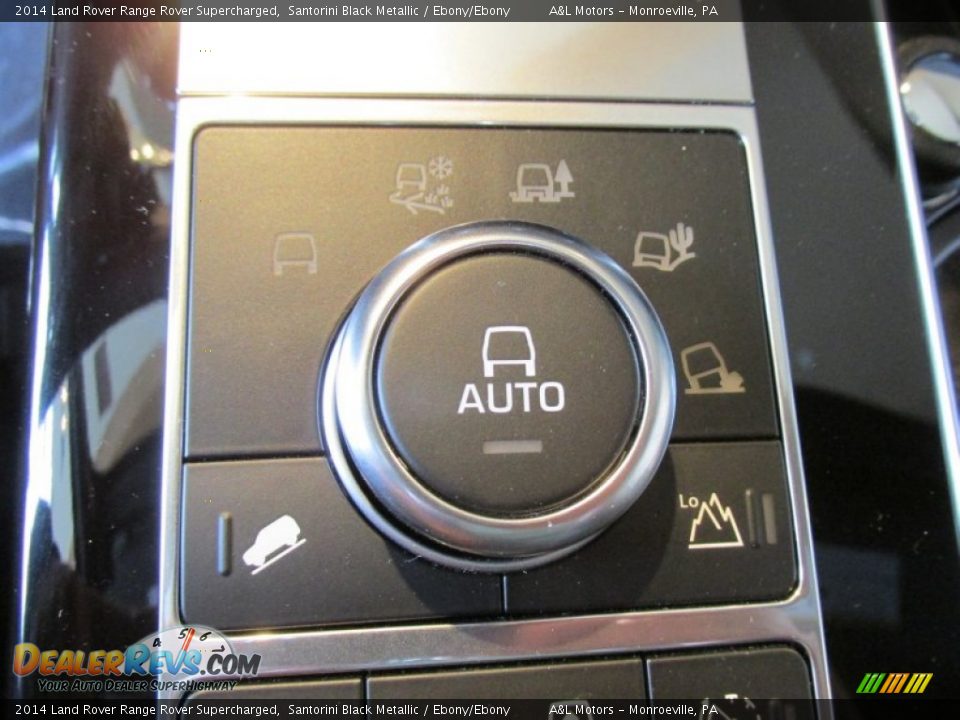 2014 Land Rover Range Rover Supercharged Santorini Black Metallic / Ebony/Ebony Photo #17