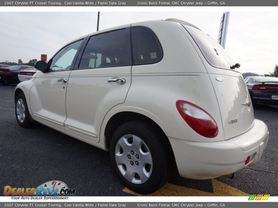 2007 Chrysler PT Cruiser Touring Cool Vanilla White / Pastel Slate Gray Photo #5