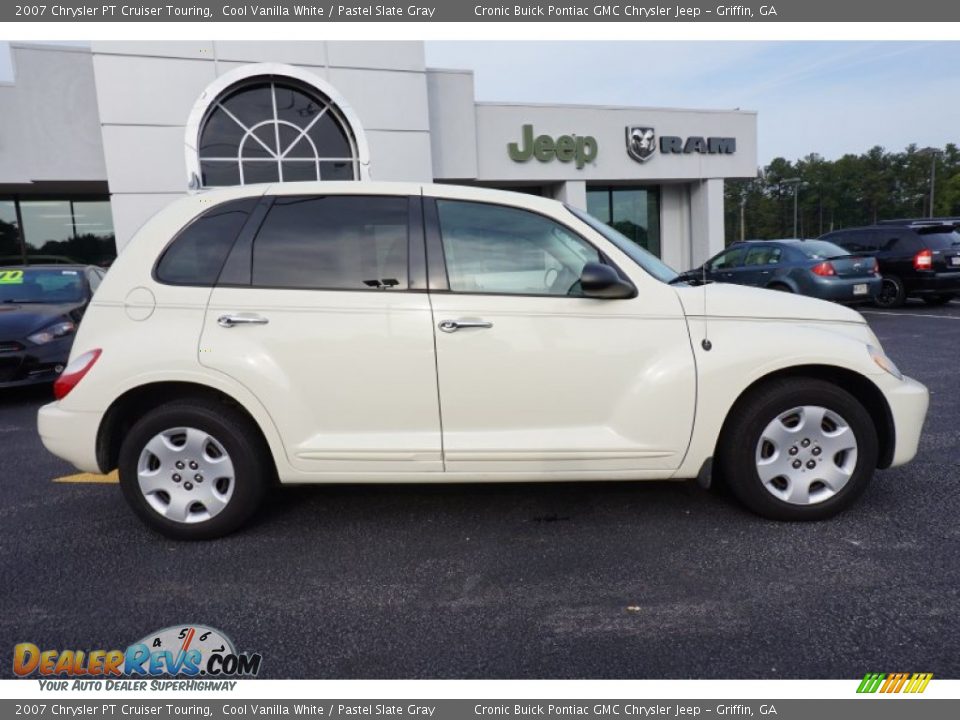 2007 Chrysler PT Cruiser Touring Cool Vanilla White / Pastel Slate Gray Photo #8