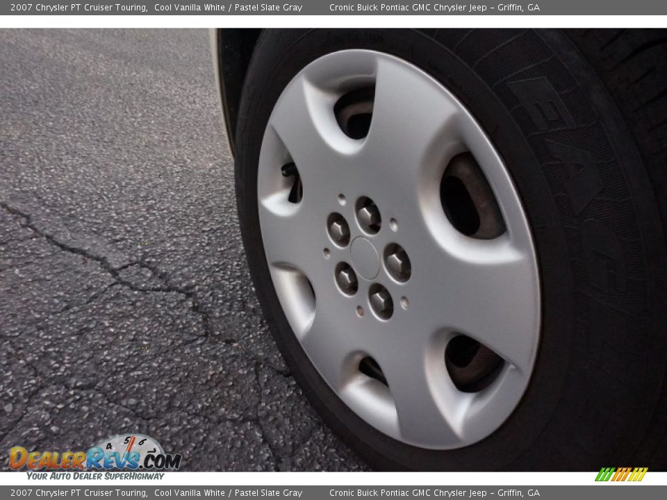 2007 Chrysler PT Cruiser Touring Cool Vanilla White / Pastel Slate Gray Photo #12