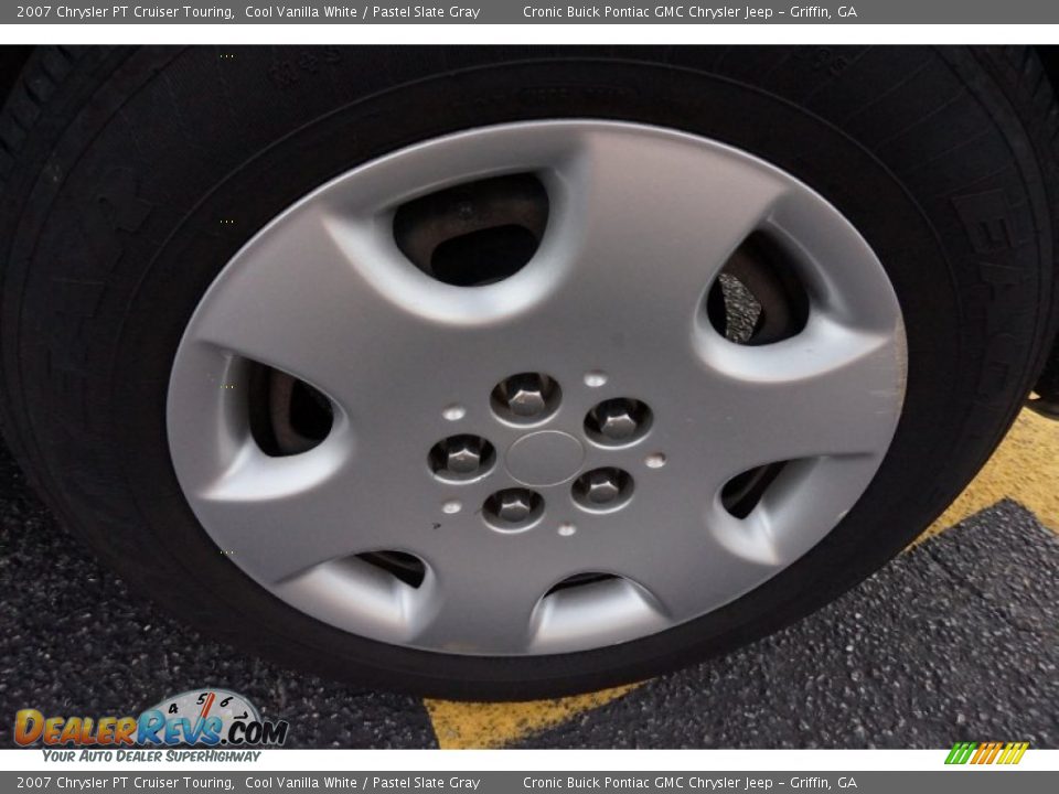 2007 Chrysler PT Cruiser Touring Cool Vanilla White / Pastel Slate Gray Photo #13