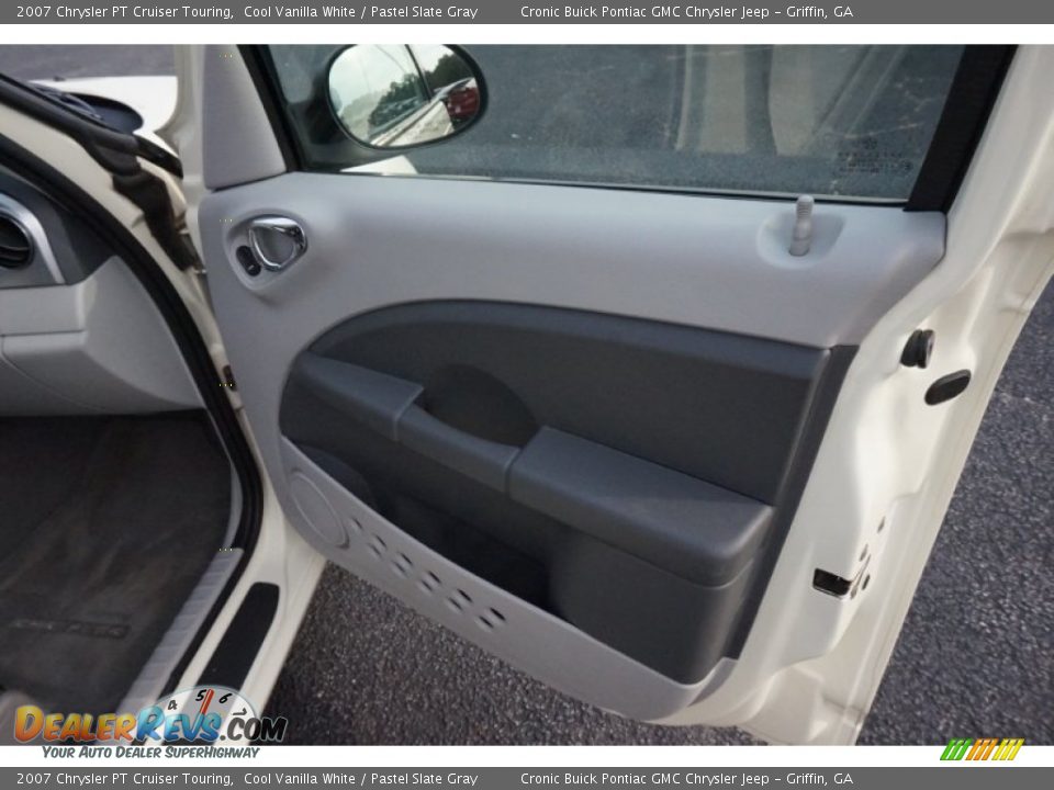 2007 Chrysler PT Cruiser Touring Cool Vanilla White / Pastel Slate Gray Photo #18